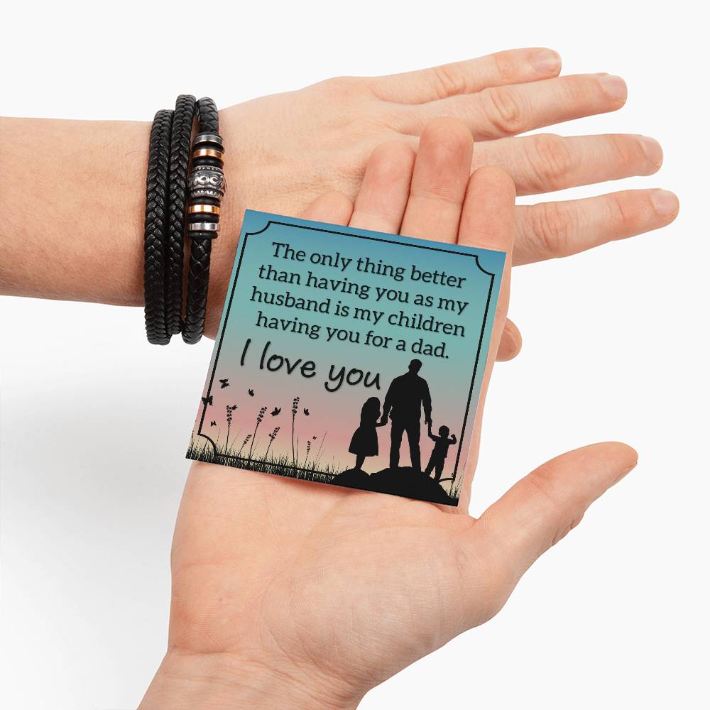 To My Husband - Love You Forever Bracelet