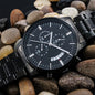 To My Gradson - Engraved Black Chronograph Watch