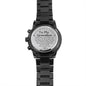To My Gradson - Engraved Black Chronograph Watch