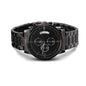 To My Grandson - Engraved Black Chronograph Watch