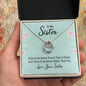To My Sister - Lucky Horseshoe Necklace