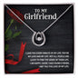 To My Girlfriend - Lucky Horseshoe Necklace