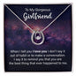 To My Girlfriend - Lucky Horseshoe Necklace