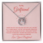 To My Girlfriend - Lucky Horseshoe Necklace
