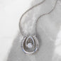 To My Daughter - Lucky Horseshoe Necklace