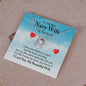 To The Best Navy Wife - Lucky Horseshoe Necklace