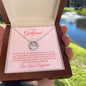 To My Girlfriend - Lucky Horseshoe Necklace