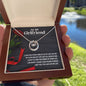 To My Girlfriend - Lucky Horseshoe Necklace