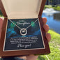To My Daughter - Lucky Horseshoe Necklace