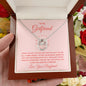 To My Girlfriend - Lucky Horseshoe Necklace
