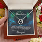 To My Daughter - Lucky Horseshoe Necklace
