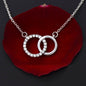 To The Best Army Wife In The World - The Perfect Pair Necklace