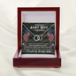To The Best Army Wife In The World - The Perfect Pair Necklace