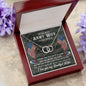 To The Best Army Wife In The World - The Perfect Pair Necklace