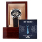 Dad My Hero - Men's Openwork Watch With Card