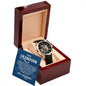 To My GrandSon - Openwork Watch With Card