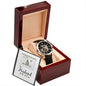 My Husband My Love - Men's Openwork Watch With Card