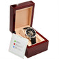 Men's Openwork Watch With Card