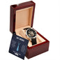 Dad My Hero - Men's Openwork Watch With Card