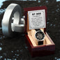 To My Man - Openwork Watch With Card