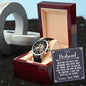To My Husband - Openwork Watch With Card