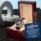 To My GrandSon - Openwork Watch With Card