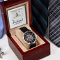 My Husband My Love - Men's Openwork Watch With Card
