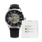 Men's Openwork Watch With Card