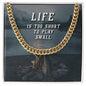 Encouragement Card - Cuban Link Necklace