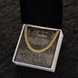 To My Amazing Nephew - Cuban Link Necklace