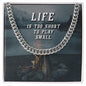 Encouragement Card - Cuban Link Necklace