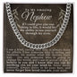 To My Amazing Nephew - Cuban Link Necklace