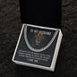 To My Husband - Cuban Link Necklace