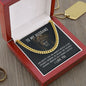 To My Husband - Cuban Link Necklace