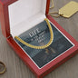 Encouragement Card - Cuban Link Necklace