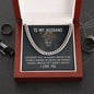 To My Husband - Cuban Link Necklace