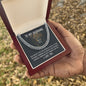 To My Husband - Cuban Link Necklace