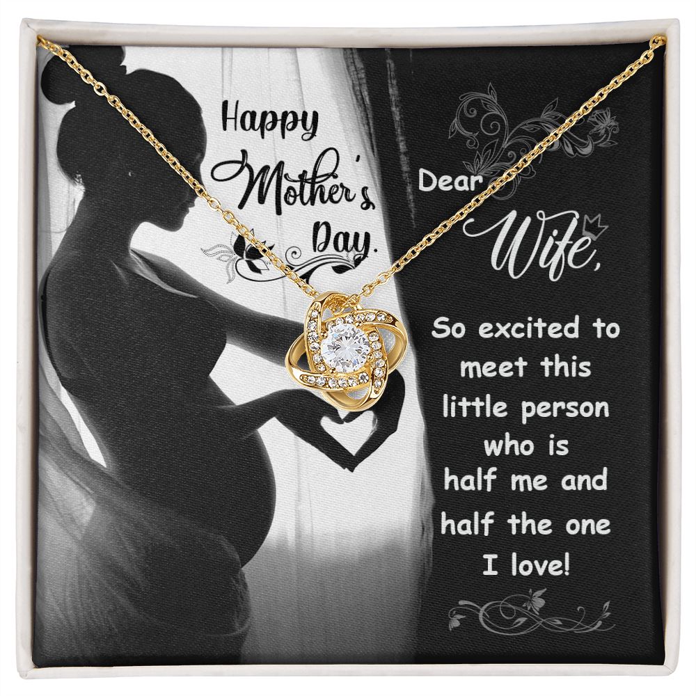 To My Wife - Love Knot Necklace