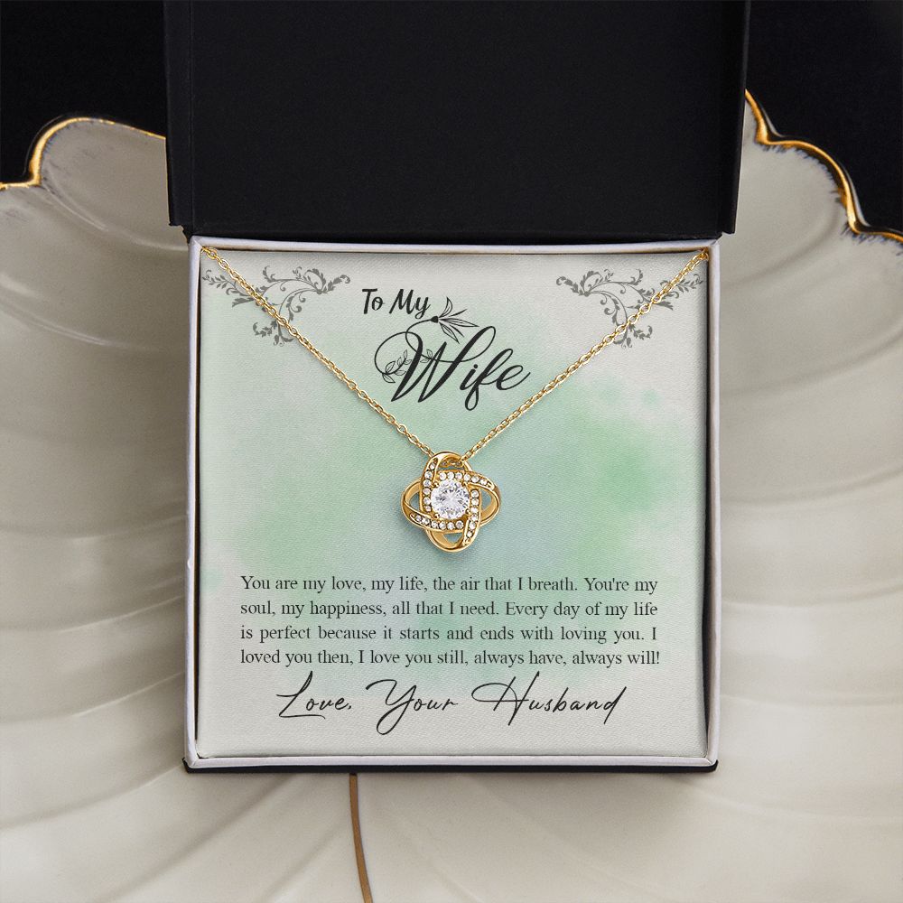 To My WIfe - Love Knot Necklace