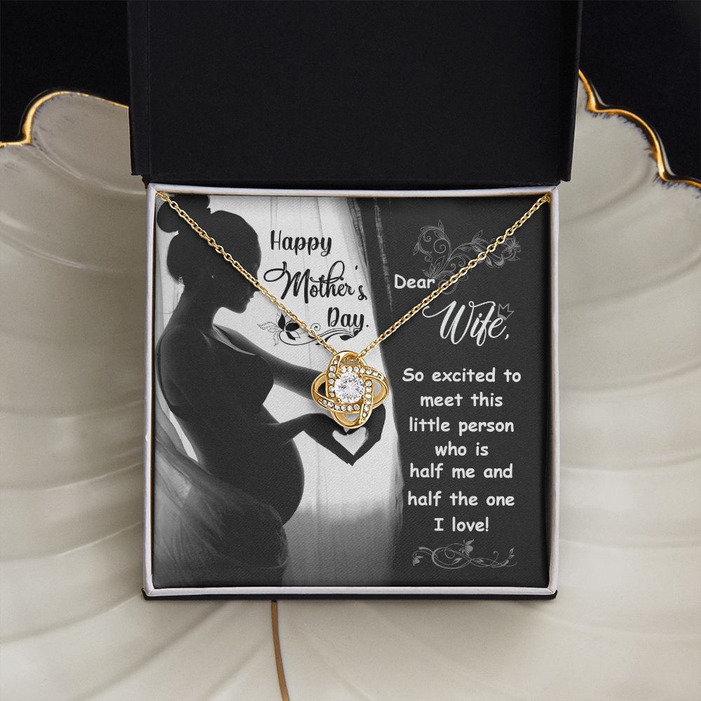 To My Wife - Love Knot Necklace