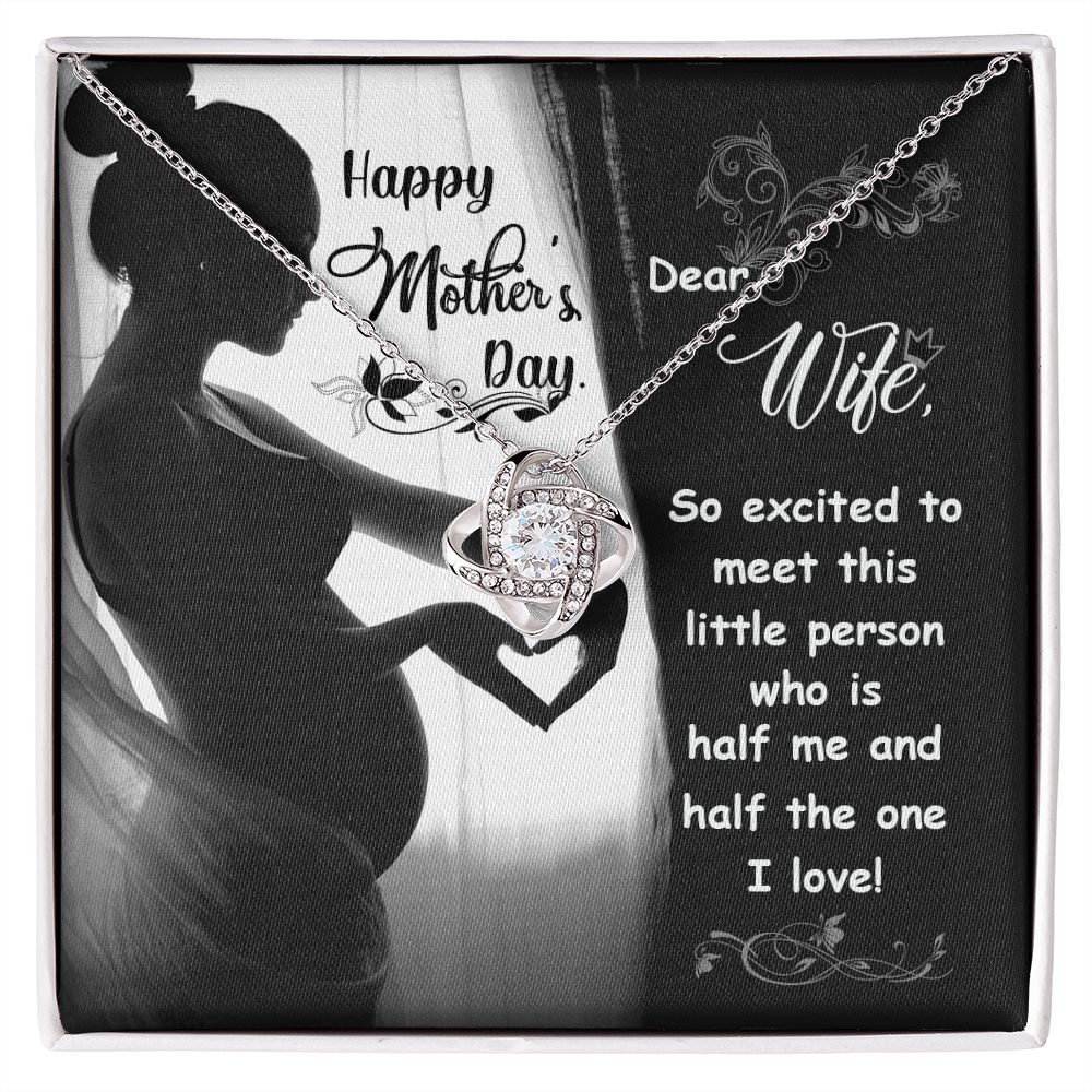 To My Wife - Love Knot Necklace