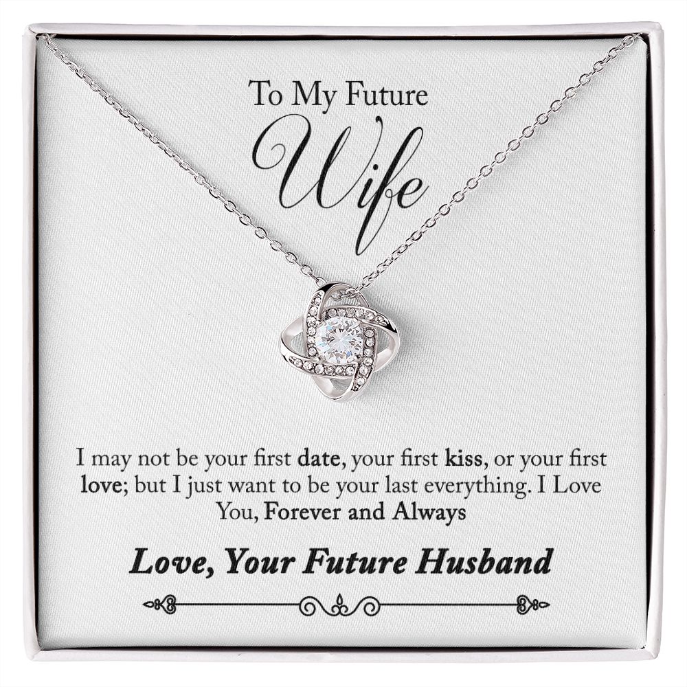 To My Future Wife - Love Knot Necklace