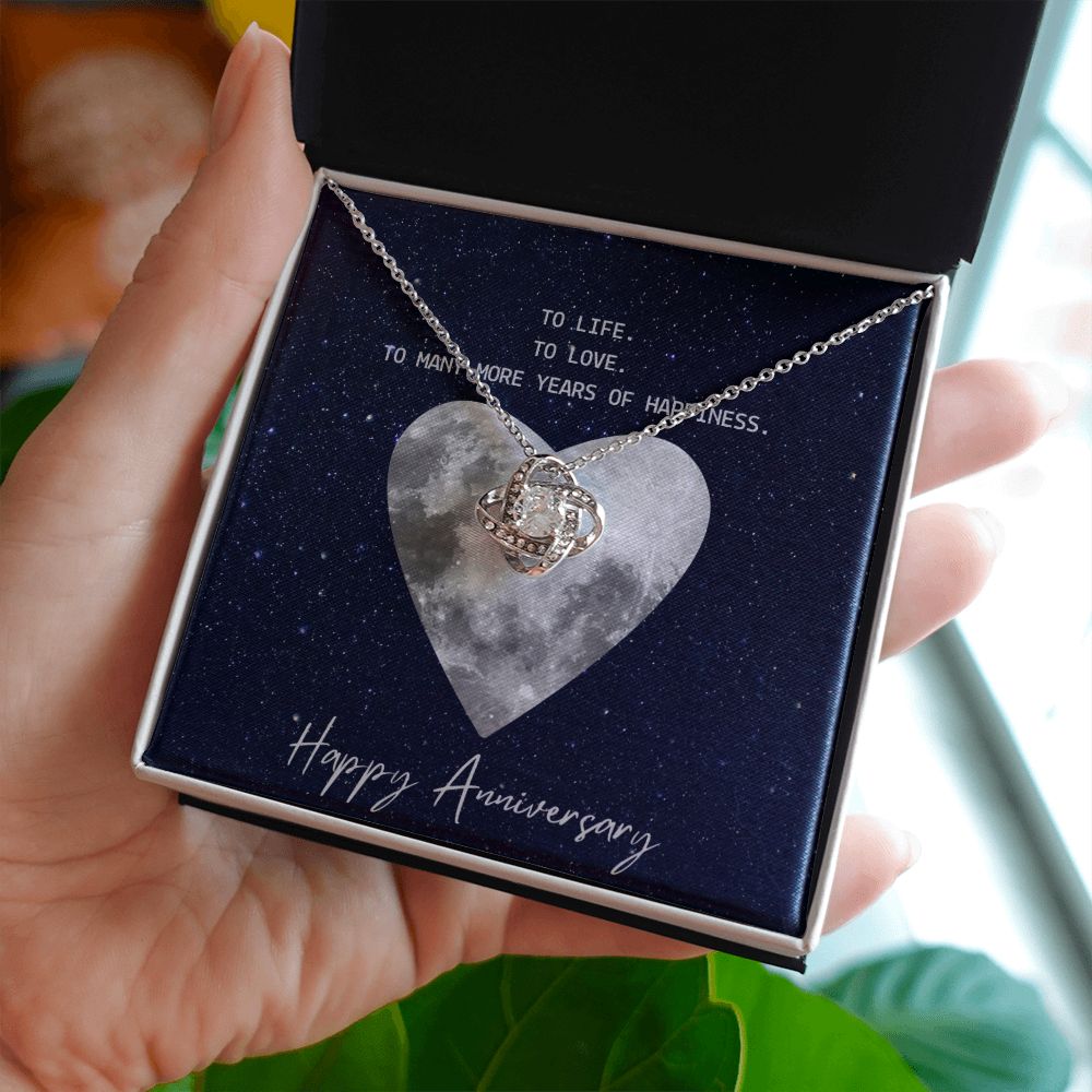 Happy Anniversary - Love Knot Necklace