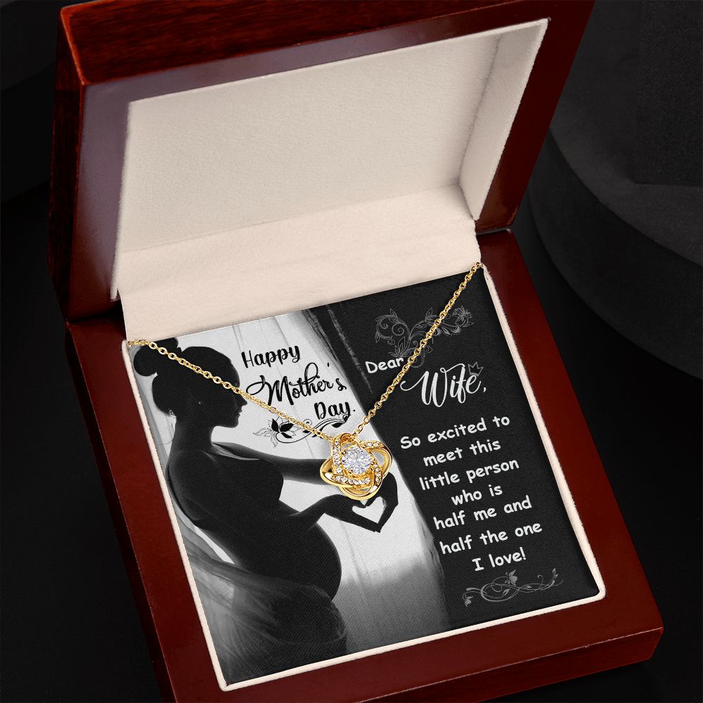 To My Wife - Love Knot Necklace
