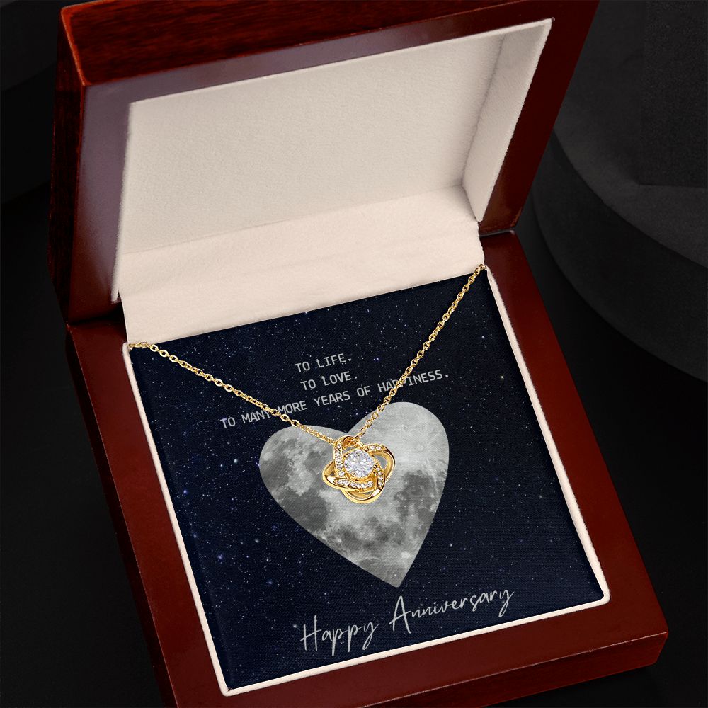 Happy Anniversary - Love Knot Necklace