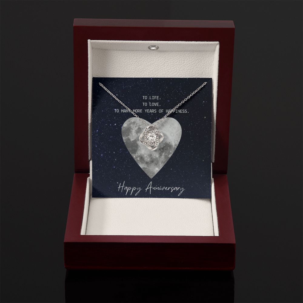 Happy Anniversary - Love Knot Necklace