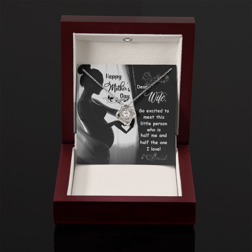To My Wife - Love Knot Necklace