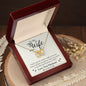 To My WIfe - Interlocking Hearts Necklace
