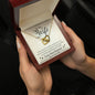 To My WIfe - Interlocking Hearts Necklace