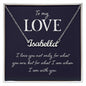 To My Love - Custom Name Necklace with Card